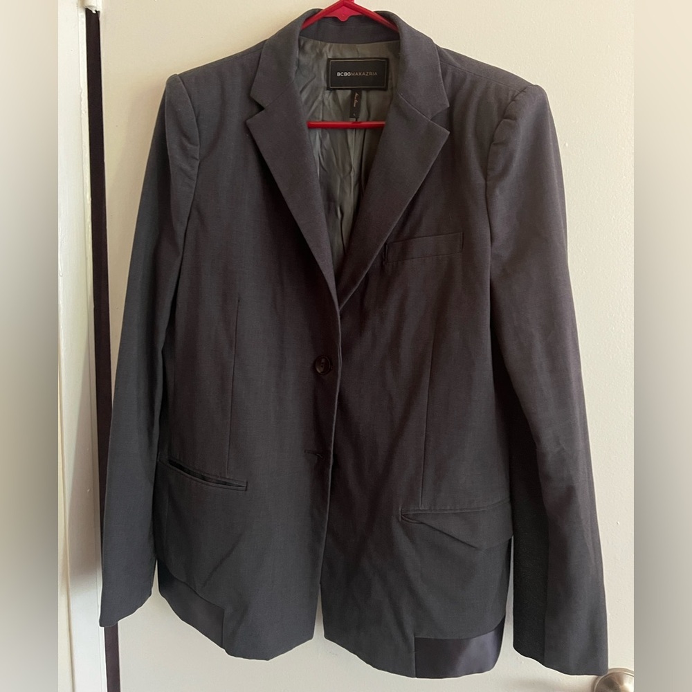 BCBGMaxAzria Dark Gray Blazer
